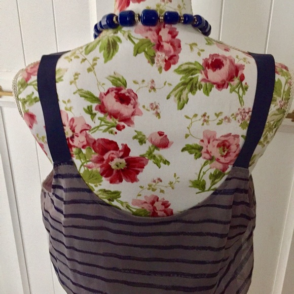 Grey and Navy Xhilaration Dress - Picture 5 of 8